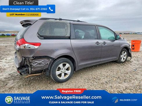 Used 2012 Toyota Sienna LE FWD image 4