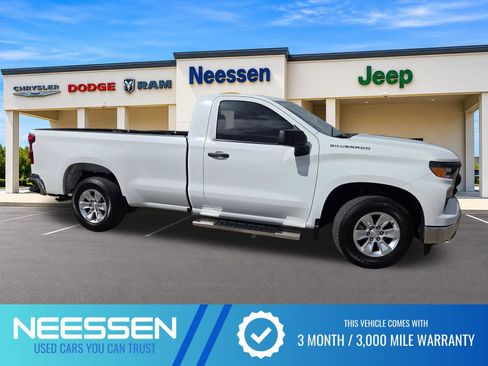 Used 2022 Chevrolet Silverado 1500 W/T RWD image 1