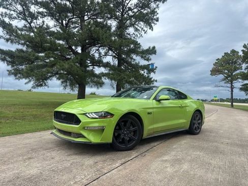 Used 2020 Ford Mustang GT Premium w/ Carbon Sport Interior Package RWD image 1