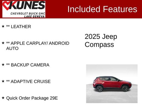 Used 2025 Jeep Compass Trailhawk image 2