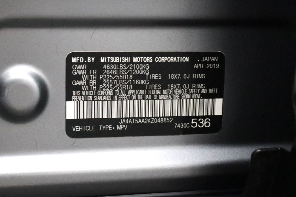 Used 2019 Mitsubishi Eclipse Cross SEL AWD/4WD image 32