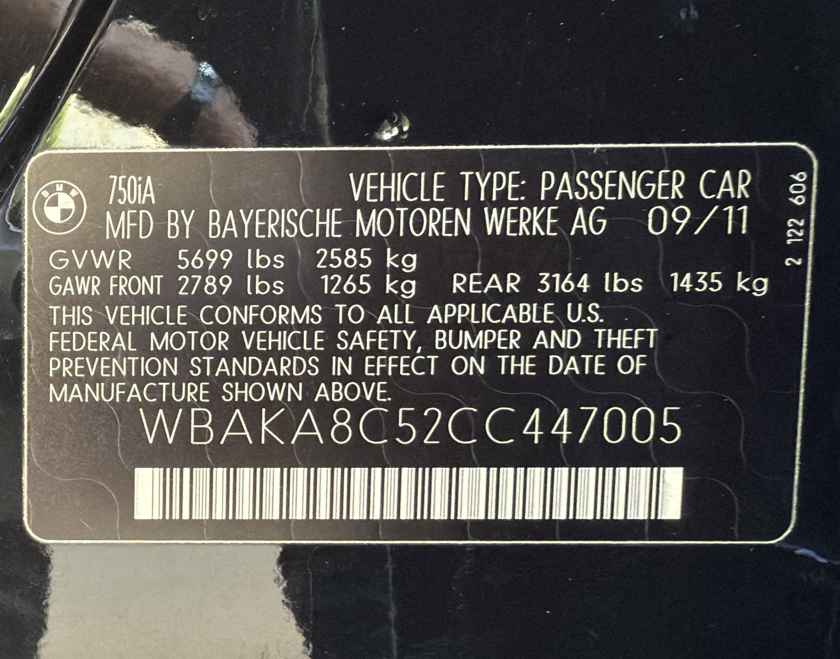 Used 2012 BMW ALPINA B7 RWD image 31