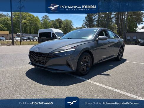 Certified 2023 Hyundai Elantra Blue w/ Cargo Package FWD image 1