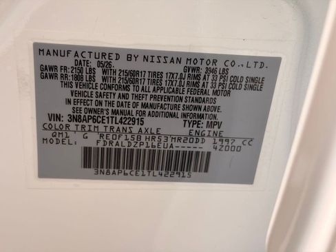 Certified 2026 Nissan Kicks SV FWD image 30