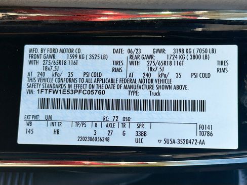 Used 2023 Ford F150 Lariat image 43