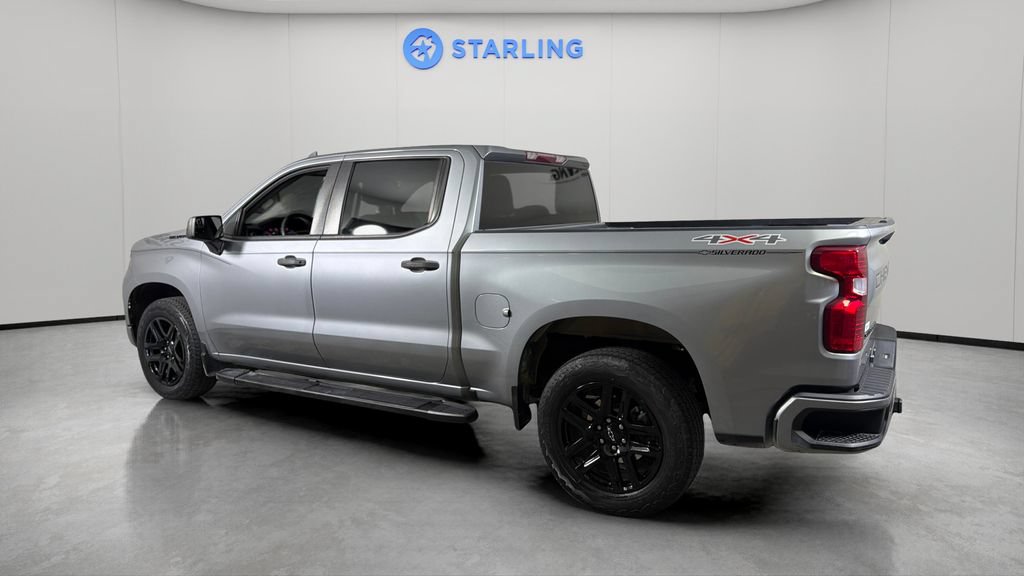 Certified 2023 Chevrolet Silverado 1500 Custom w/ LPO, Dark Essentials Package AWD/4WD image 4