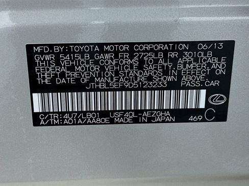 Used 2013 Lexus LS 460 w/ Comfort Pkg RWD image 33