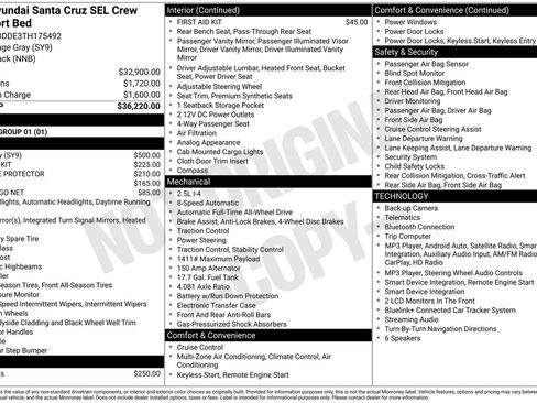 New 2026 Hyundai Santa Cruz SEL AWD/4WD image 20