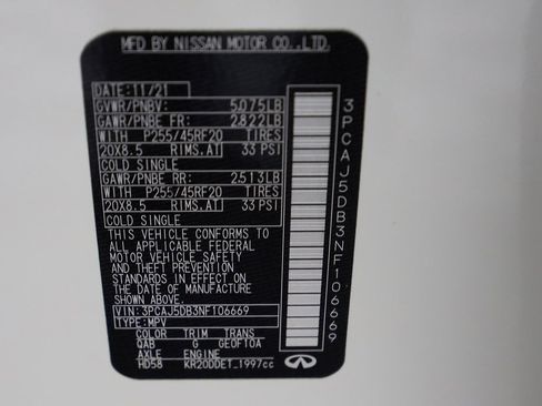 Used 2022 INFINITI QX50 Autograph image 51