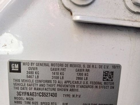 Used 2012 Cadillac SRX Luxury image 10