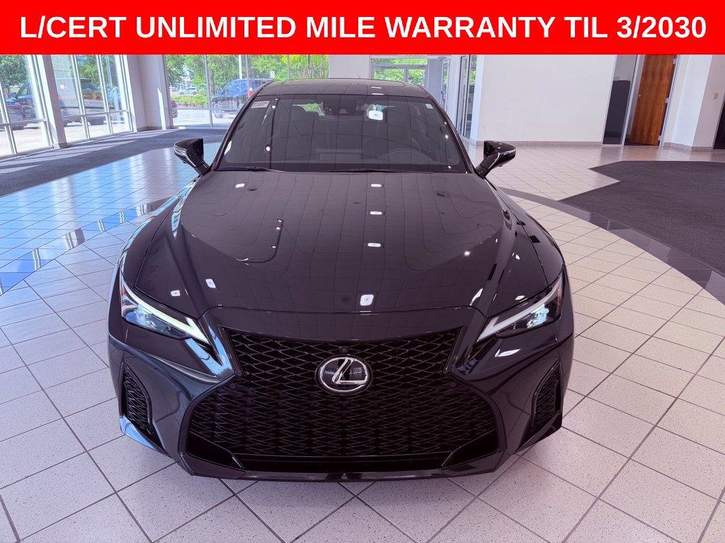 Certified 2024 Lexus IS 350 F Sport w/ Navigation Package RWD image 2