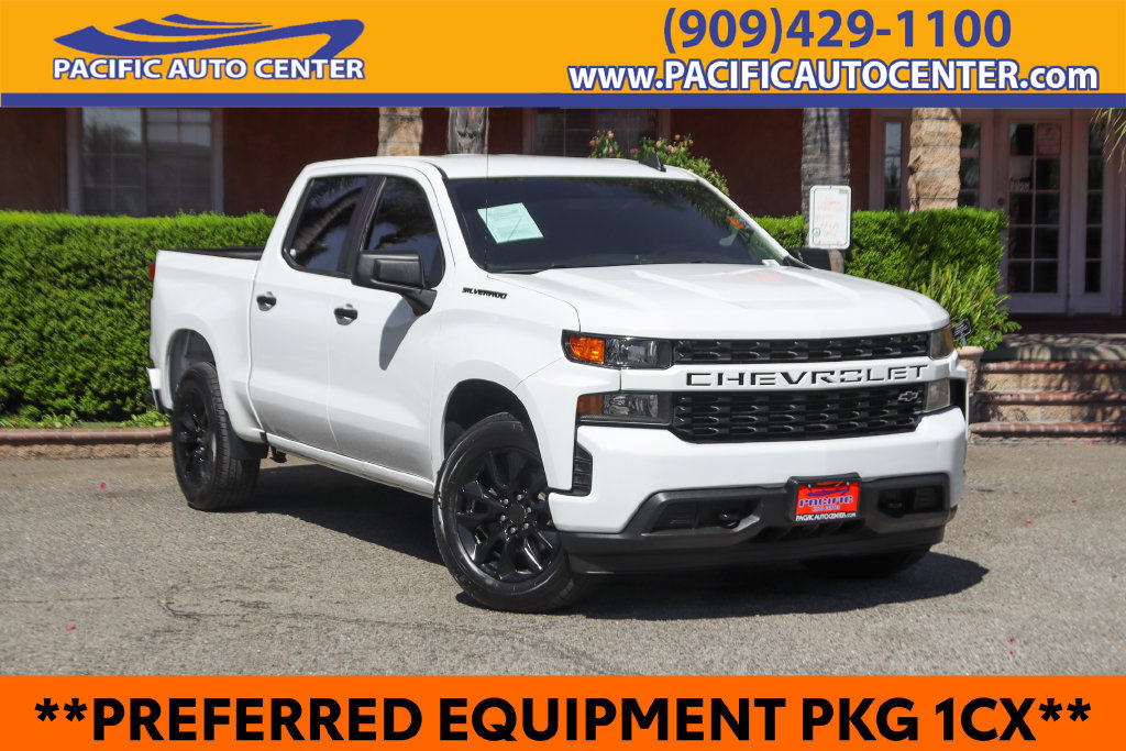 Used 2021 Chevrolet Silverado 1500 Custom RWD image 1