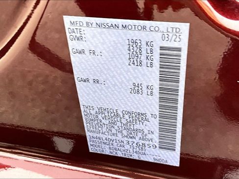 Certified 2025 Nissan Altima 2.5 SV image 33