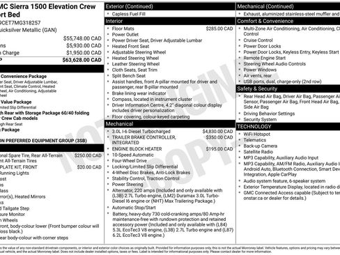 Used 2021 GMC Sierra 1500 Elevation AWD/4WD image 34