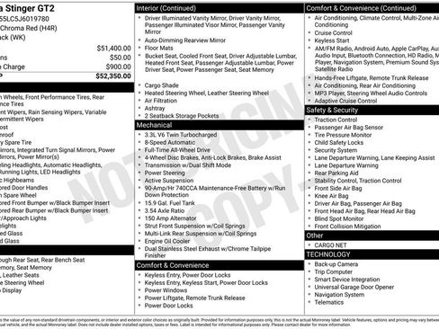 Used 2018 Kia Stinger GT2 image 11