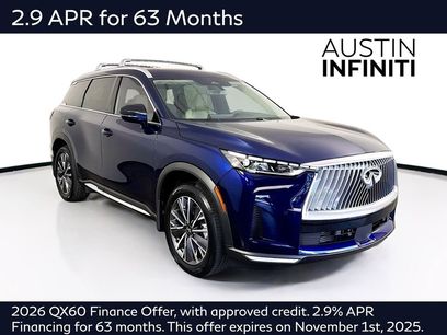 New 2026 INFINITI QX60 Luxe w/ Cargo Package
