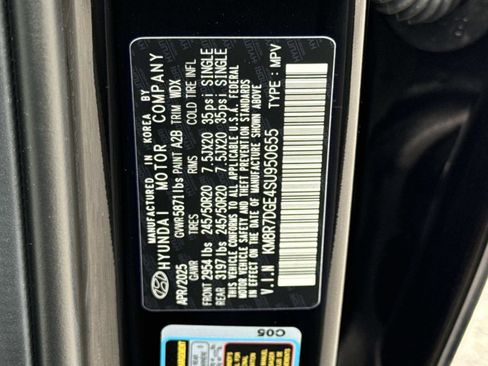 Used 2025 Hyundai Palisade Calligraphy image 31