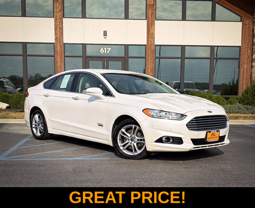 Used 2016 Ford Fusion Energi Titanium w/ Driver Assist Package FWD image 1