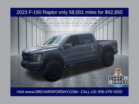 Certified 2023 Ford F150 Raptor w/ Equipment Group 802A Raptor R AWD/4WD image 1