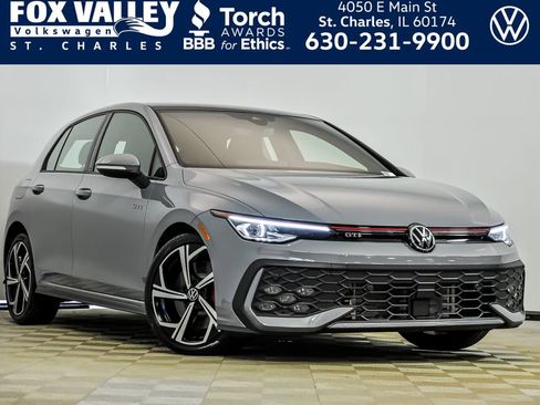 Certified 2025 Volkswagen GTI SE FWD image 1