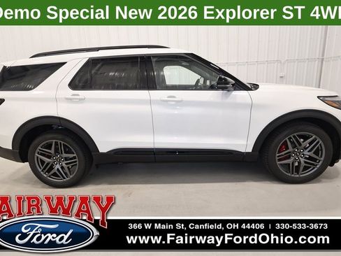 New 2026 Ford Explorer ST w/ Sun And Sound Package AWD/4WD image 1