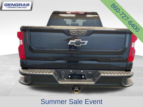 Used 2023 Chevrolet Silverado 1500 Custom w/ LPO, Dark Essentials Package AWD/4WD image 9