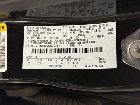 Used 2025 Ford Ranger Raptor AWD/4WD image 26