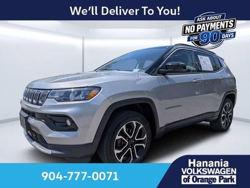Used 2022 Jeep Compass Limited w/ Sun and Sound Group AWD/4WD image 7
