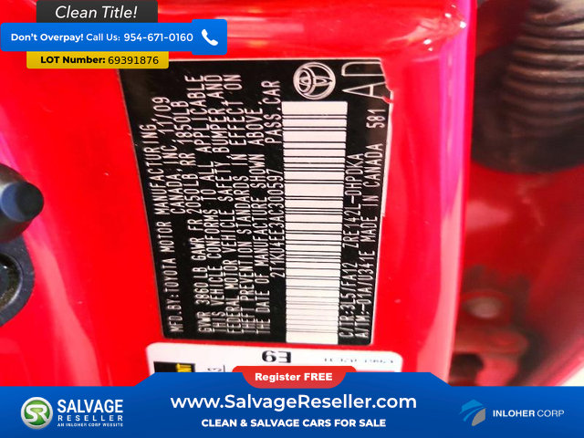 Used 2010 Toyota Matrix w/ PWR Pkg FWD image 16