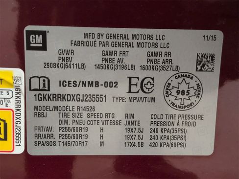 Used 2016 GMC Acadia SLT image 35