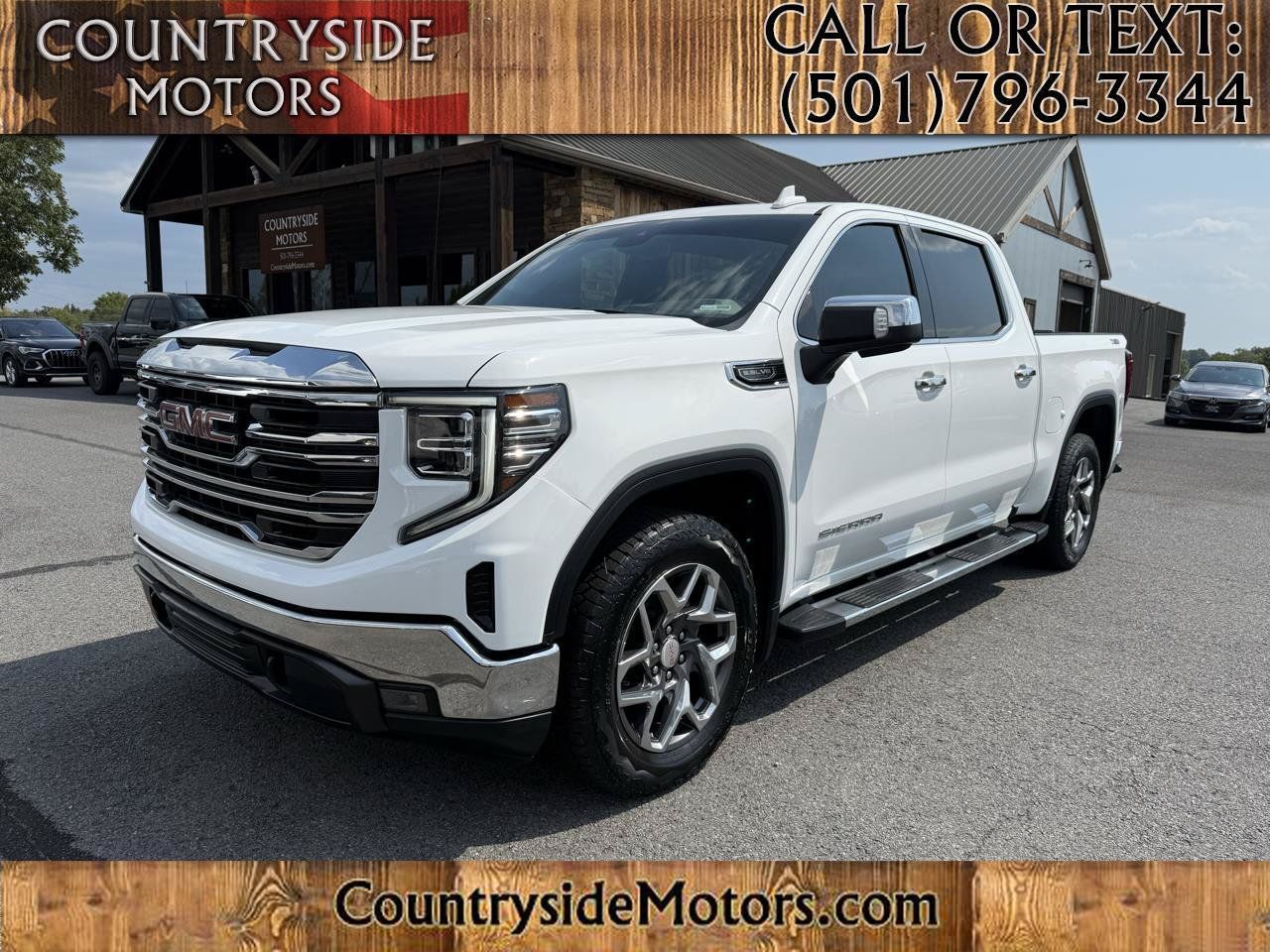 Used 2022 GMC Sierra 1500 SLT w/ SLT Premium Package AWD/4WD image 1