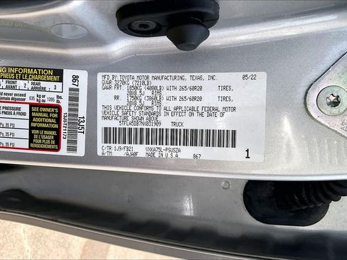 Used 2022 Toyota Tundra SR5 AWD/4WD image 35