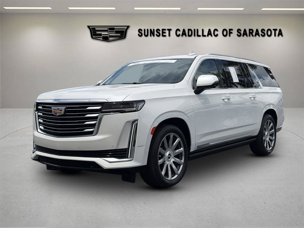 Certified 2024 Cadillac Escalade ESV Premium Luxury Platinum w/ LPO, Floor Liner Package AWD/4WD image 3