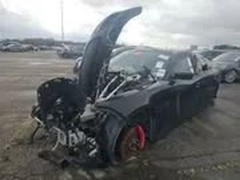 Used 2015 Dodge Charger SRT Hellcat w/ Laguna Leather Package RWD image 2