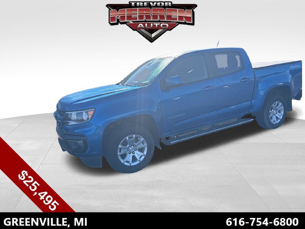 Used 2021 Chevrolet Colorado LT w/ Safety Package AWD/4WD 360° Tour