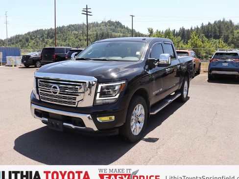 Used 2020 Nissan Titan SL w/ Moonroof Package AWD/4WD image 1