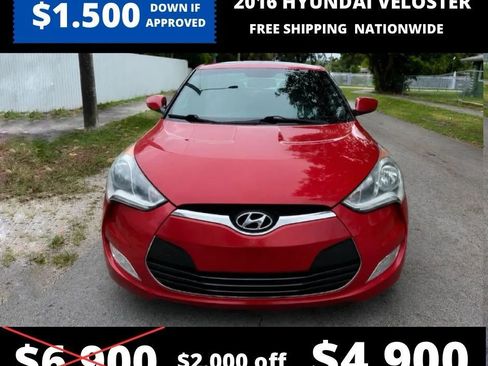 Used 2016 Hyundai Veloster w/ Option Group 02 FWD image 2