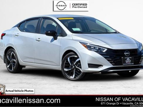 Certified 2025 Nissan Versa SR w/ Trunk Package FWD image 1