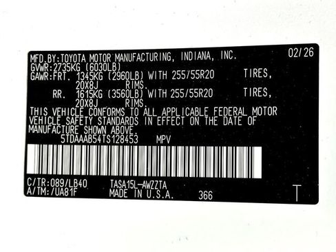 New 2026 Toyota Grand Highlander Platinum image 26