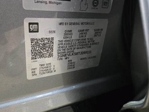New 2026 Chevrolet Traverse RS w/ LPO, Floor Liner Package AWD/4WD image 40