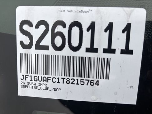 New 2026 Subaru Impreza 2.0i Sport image 4