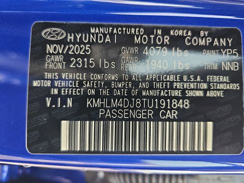 New 2026 Hyundai Elantra Blue image 33