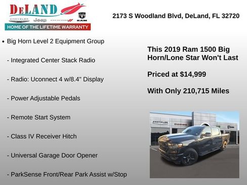 Used 2019 RAM 1500 Big Horn AWD/4WD image 5