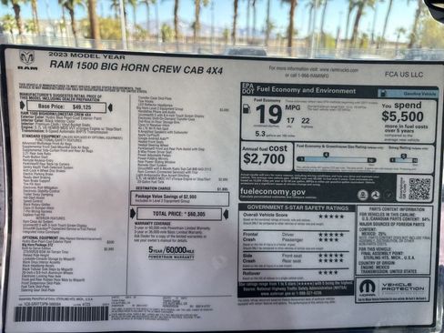 Used 2023 RAM 1500 Big Horn image 24