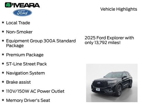 Used 2025 Ford Explorer ST-Line w/ Premium Package image 8