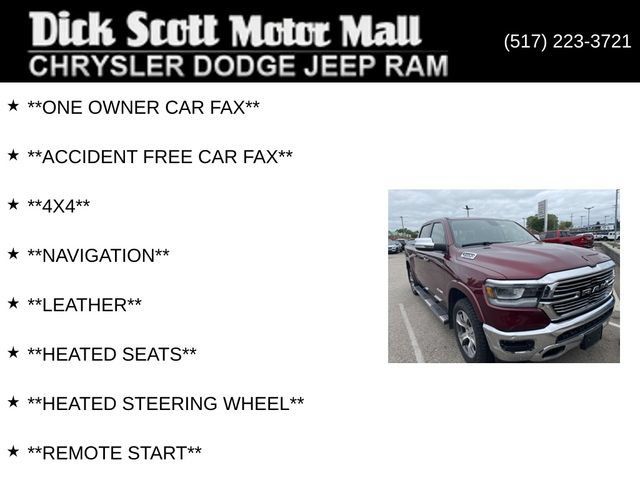 Used 2020 RAM 1500 Laramie AWD/4WD image 3