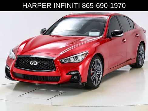Used 2024 INFINITI Q50 Red Sport 400 image 1