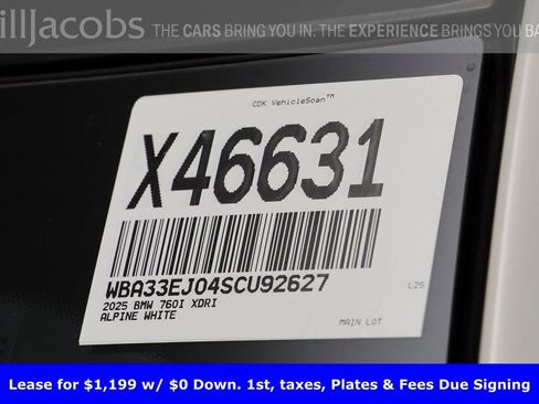 Certified 2025 BMW 760i xDrive w/ Executive Package image 28