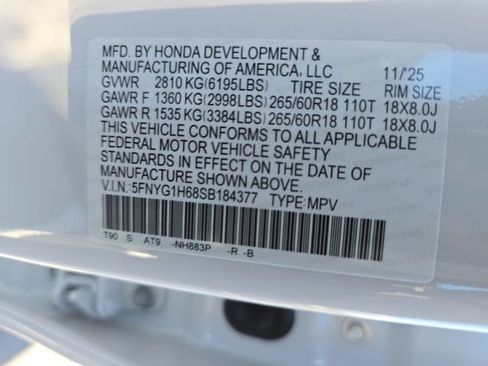 New 2025 Honda Pilot TrailSport image 35