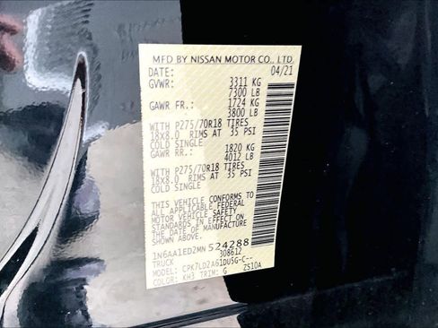 Used 2021 Nissan Titan PRO-4X w/ Pro-4x Convenience Package image 31